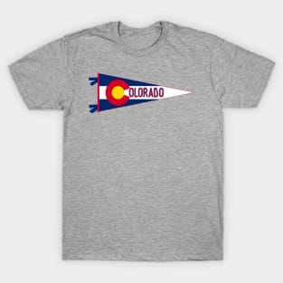 Colorado Flag Pennant T-Shirt